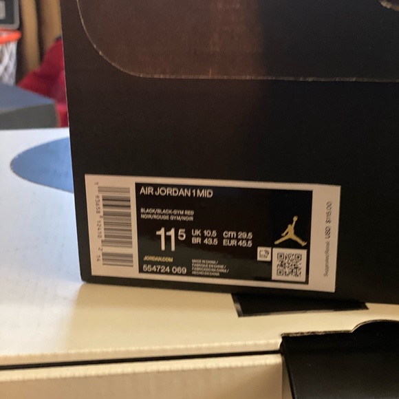 Air Jordan 1 Chicago Toe size 11.5 - Picture 3 of 4